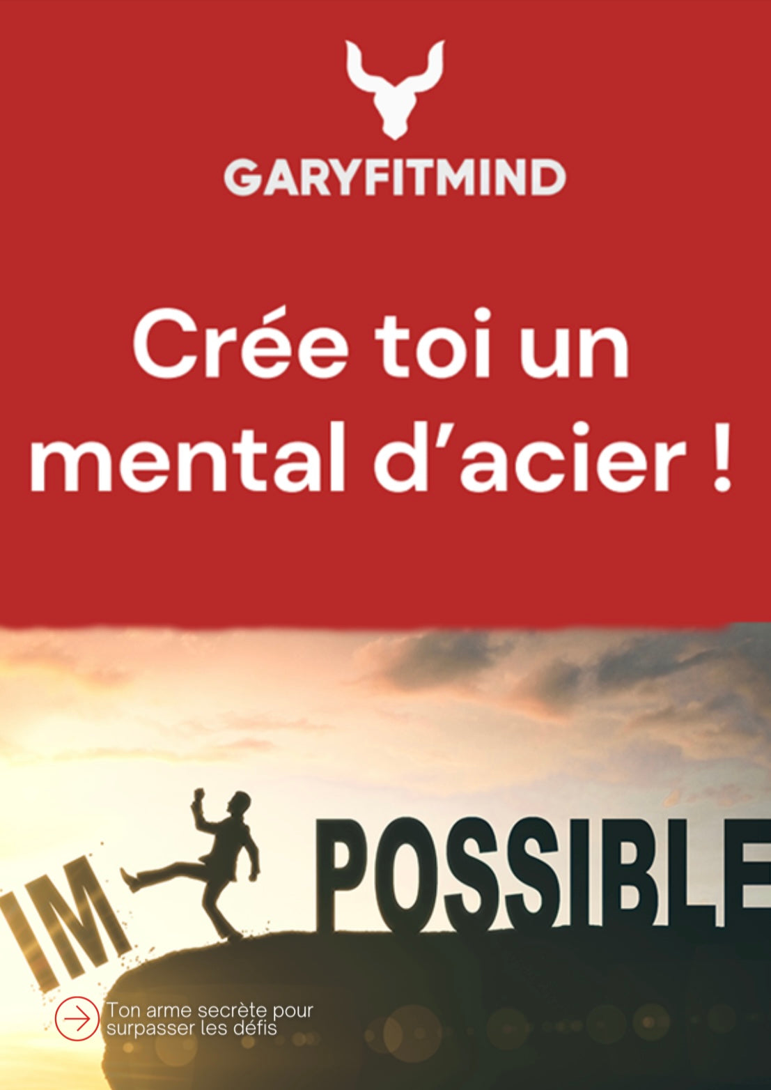 E-book "Crée toi un mental d'acier"